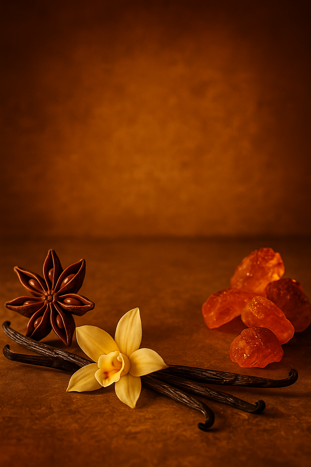 Agrumes et fleur